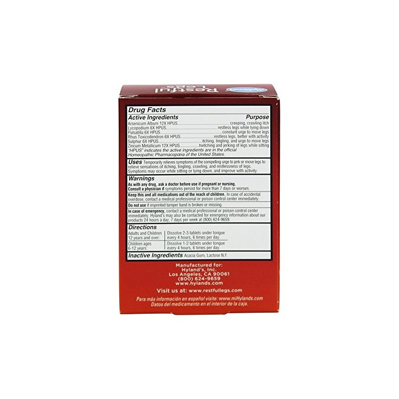 Hyland's Restful Legs Tablets 50 ea