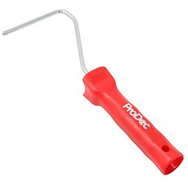 ProDec 4 inch Mini Paint Roller Frame Compatible with All Mini Paint Rollers - 10 inch long, Universal 6mm Diameter Chrome Push Fit Bar with Trade Quality Handle