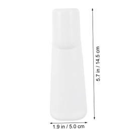 TEHAUX 10pcs Pe Bottles for Essential Oils Refillable Cosmetic Containers Travel-Friendly for Homemade Deodorants and Blends