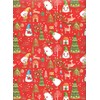 ARKRAFT 18-9363 Wrapping Paper 3 Sheets Format 90 x 65