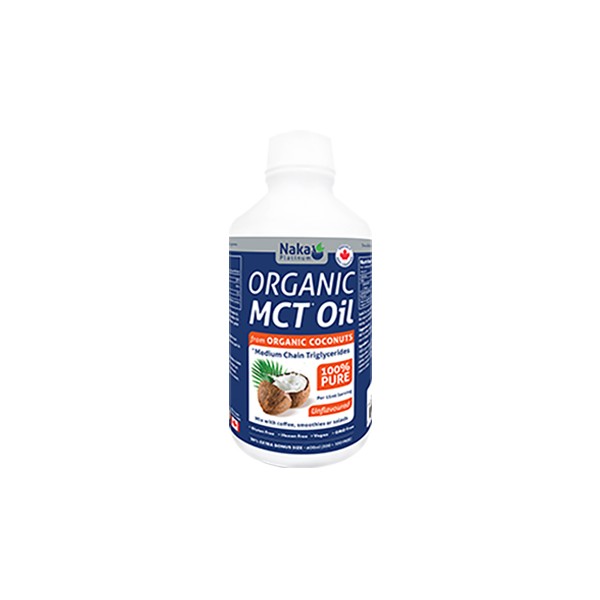 Naka Organic MCT Oil - 500 + 100ml BONUS