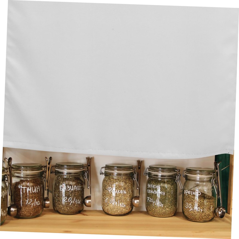 Gatuida Short Kitchen Curtains Rustic Half Curtains for Rv Windows