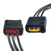 FainWan 4 conectores de bobina de encendido compatibles con Su-baru