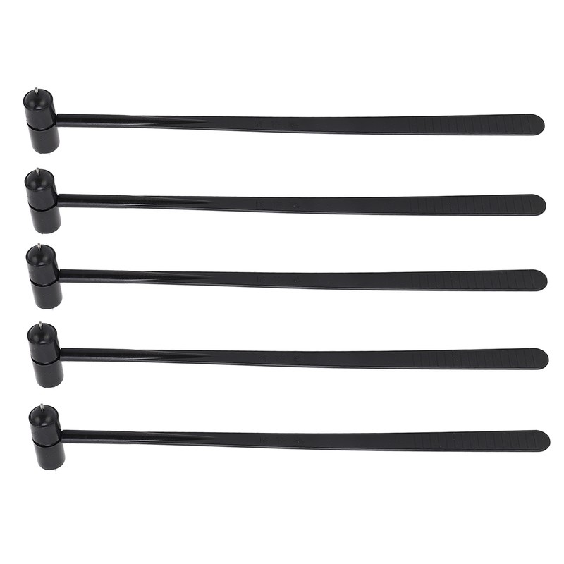 5Pcs Star Needle Dermal Hammer ABS Handle Lightweight Double Headed