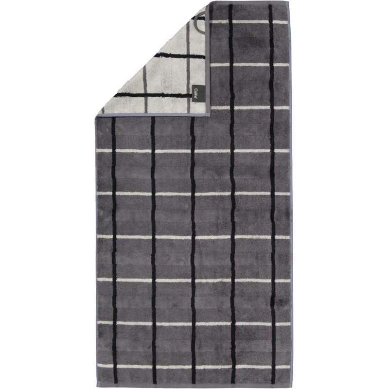 Cawö Home Handtücher Noblesse Square 1079 anthrazit - 77 Duschtuch