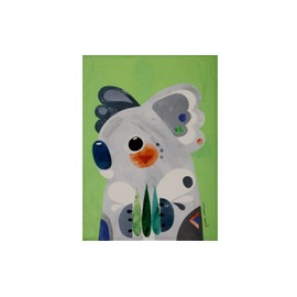 Maxwell & Williams GX0027 Pete Cromer Tea Towel, Koala Print, 100% Cotton, 70 x 50 cm