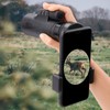 LAKWAR Telescope Phone Adapter, Universal Cell Phone Mount Compatible Binoculars,