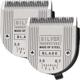 2 x 5-in-1 replacement blades compatible with Wahl Bravura Clipper Chromado, Creativa, Figura dog clippers for dogs grooming