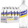 Propel Lemon Zero Calorie Sports Water - 16.9 Oz Bottles