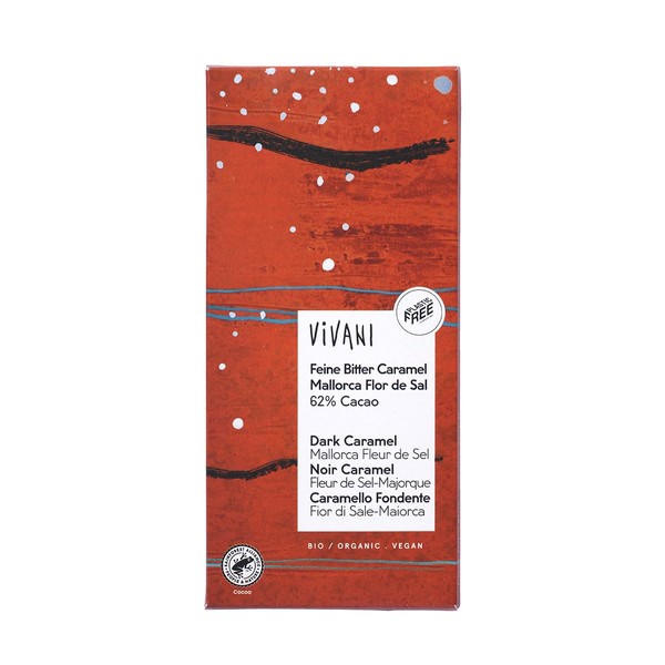 Fine Bitter Caramel Flor de Sal 62% Cacao