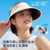 LEZOOY Women's Sun Visor, Straw Sun Hat, UV Protection, UPF+50,