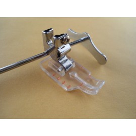 Generic 1/4"Clear Patchwork Quilting Foot w/Guide Brother,Janome