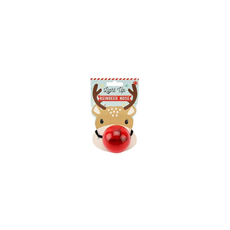 CGB Giftware | Joy to The World Flashing Reindeer Nose