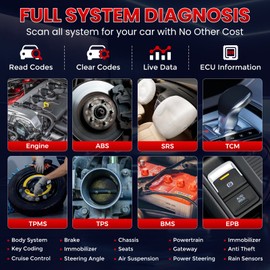 LAUNCH 2025 NEW LAUNCH CRP123 V2.0 PLUS Car OBD2 Diagnostic Scanner Tool Full System