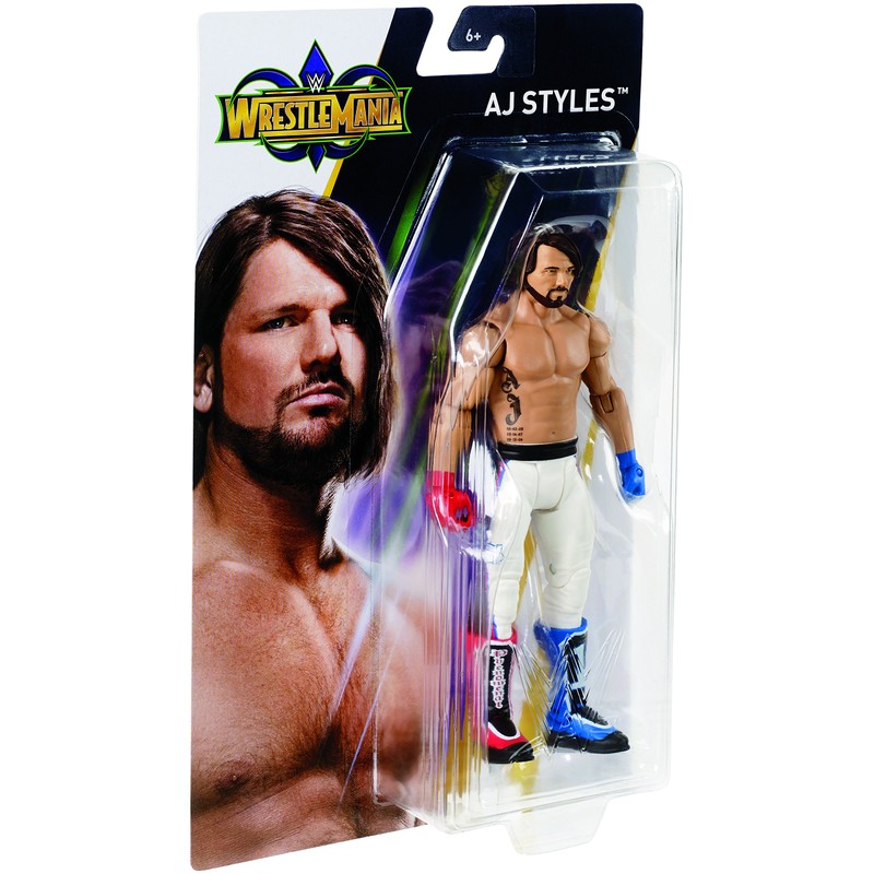 WWE Wrestlemania AJ Styles Action Figure