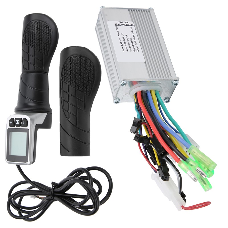 36V/48V 350W Brushless Controller with LCD and 124DX Half Twist