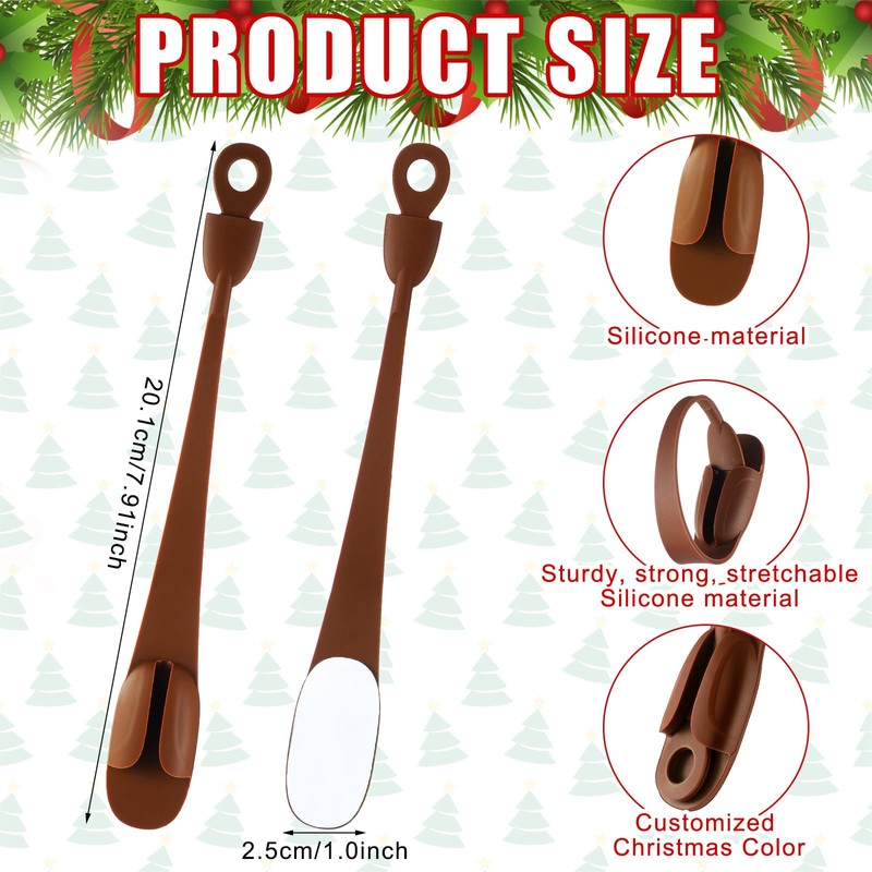 24 Pcs Christmas Garland Hanger Mantle Garland Hooks, No Damage,