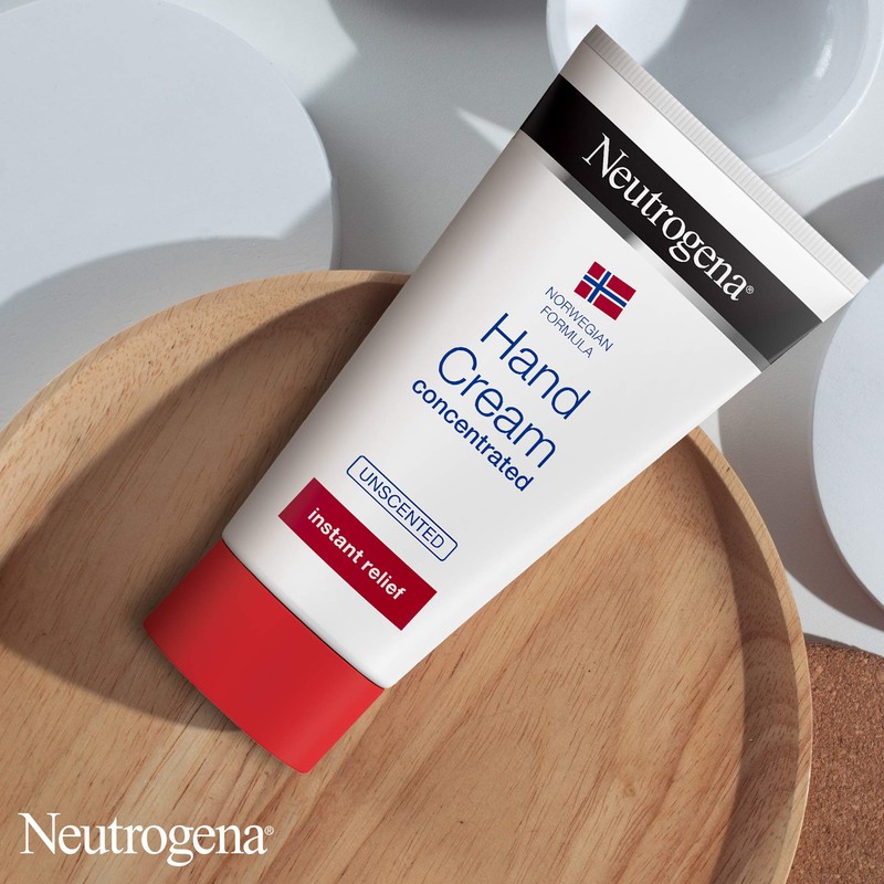 Neutrogena Norwegian Formula Hand Cream Concentrated Unscented, Immediate and Lasting