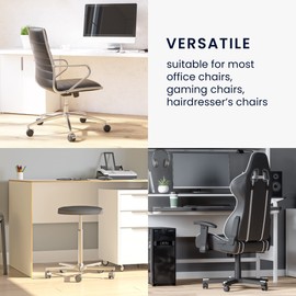 kwmobile Gas Lift for Office Chair - Gas Lift Piston 165 mm Total Length 310 mm - Compression Spring for Gaming Chairs Bar Stools Hairdressing Chairs - up to 200 kg