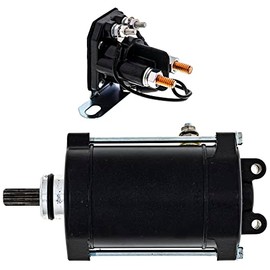 NICHE Starter Motor Solenoid Kit for Polaris Touring Classic Switchback Turbo IQ Widetrak Snowmobile
