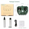 iMountek Animal & Pest Repeller Ultrasonic Solar Powered Sensor w/