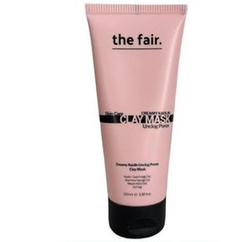 The Fair Mascarilla de Arcilla con Aceite de Rosa y Caolín 100ML, Limpieza y Reducción de Poros/Acné, Iluminación y Renovación de la Piel, Calmante e Hidratante
