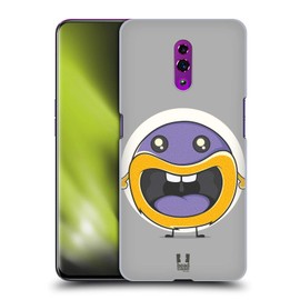 Head Case Designs Wide Mouth O Alphabet Monster Hard Back Case Compatible With Oppo Reno