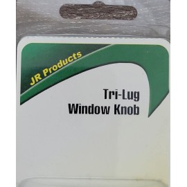 JR Products 20165 9/16" White Tri-Lug Window Knob RV-Brand New-SHIPS N 24 HOURS