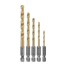 BOSCH Impact Drill Bit Set 5 pc Titanium Multi-Material CHN TI5IM