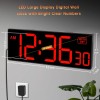 Soobest Digital Wall Clock with Seconds for Gym Remote Countdown