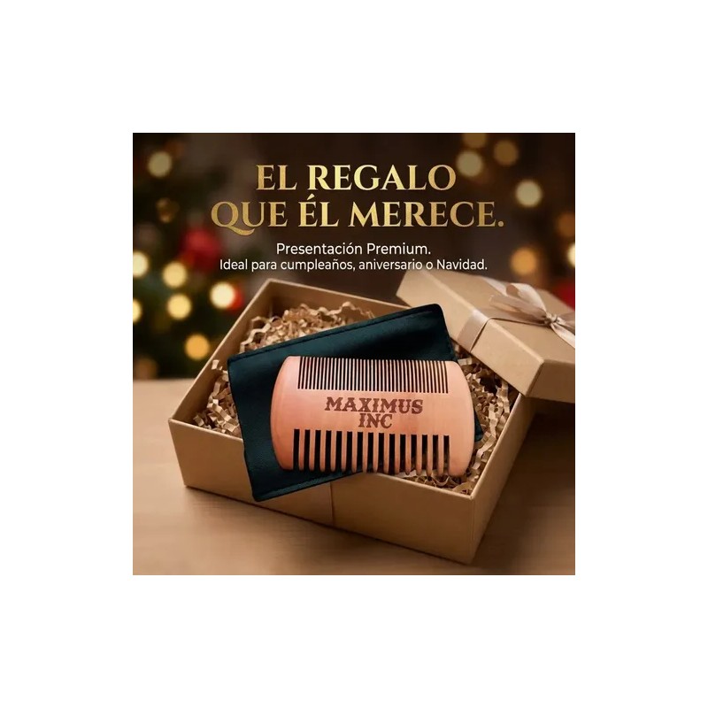 Peine De Barba Y Bigote Funda Para Barba Bigote Y