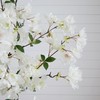 Nearly Natural 6ft. Artificial Cherry Blossom Tree with White Decorative