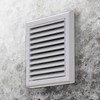 Blauberg UK Decor 155X155/100S White 4 inch 100 mm Round