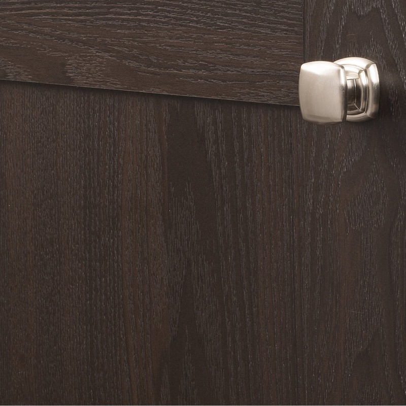 Hickory Hardware P3181-SN 1-1/4-Inch Euro-Contemporary Knob, Satin Nickel