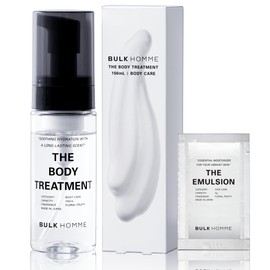 Bulk Homme Body Cream Men's Body Treatment, 8.8 oz (250 g) + Body Wash, 1 Sample