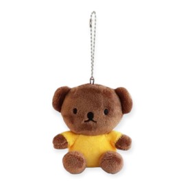 Miffy Boris Doll Keyring FINGER PUPPET Finger Doll Bag Ring Backpack 8cm Yellow / 미피 보리스 인형 키링 FINGER PUPPET 핑거인형 가방고리 백꾸 8cm 옐로우