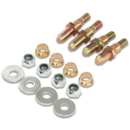 POSENG Door Hinge Roller Pin and Bushing Repair Kit Compatible with Chevy GMC 1999-2007 Avalanche Sierra Silverado Suburban Tahoe Yukon Escalade Truck SUV Replaces 19299324 89025539 HTRACING