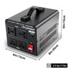 Yinleader 1000W US 120V to 100V JP Japan Voltage Converter