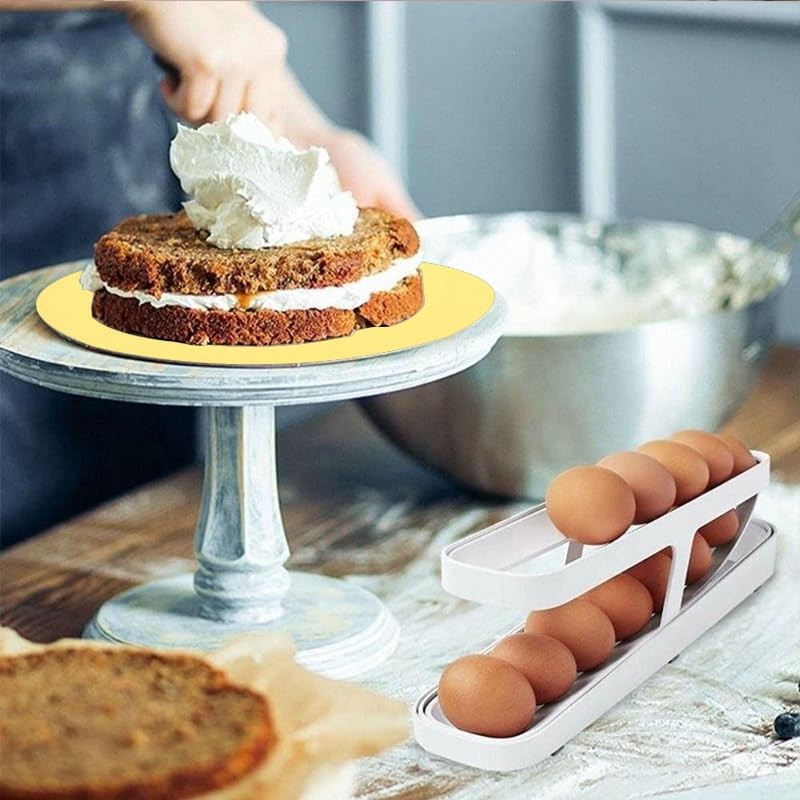 Generic [20/40/100pcs] 8 in White Cakeboard Round,Disposable Cake Circle Base