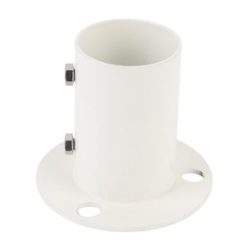 CHEOTIME Pool Ladder Brackets, 1.5 Inch Stainless Steel Deck Flange Secure Connection Waterproofing Enhanced Safety for Handrails Closet Pool Ladder