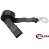 CustomTieDowns 2 Inch Boat/Winch Strap. 1 Inch Flat Sewn Loop