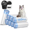 160 Count Cat Litter Box Liners Compatible with Litter Robot