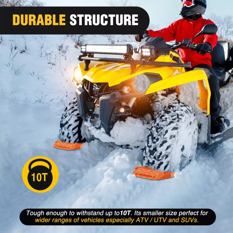 Nilight Off-Road Mini Short Recovery Traction Boards For 4WD 4X4