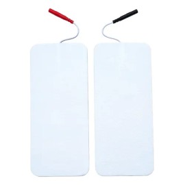 2 Electrodos 16x7 Extra Largos Globus Dr. Hos Tens Intensity Color Blanco                                                                             