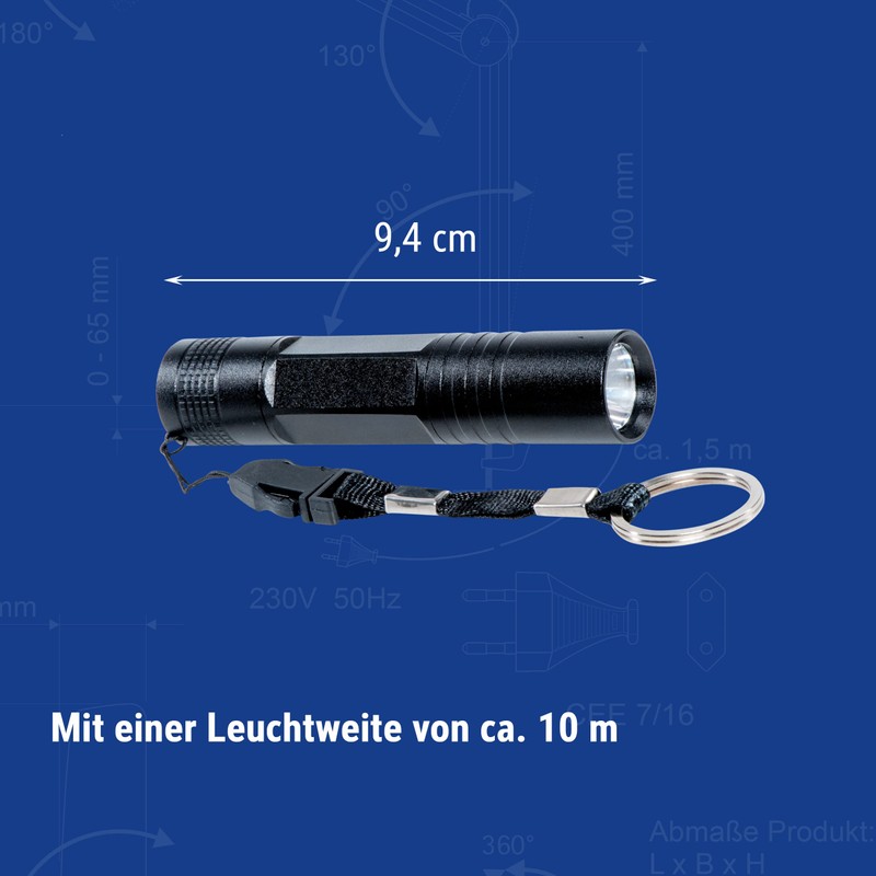 Maul MAULjuno LED Torch - Compact and Outdoor LED Torch