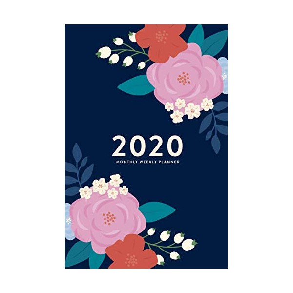 2020 Monthly Weekly Planner (January 2020 to December 2020 12-Month