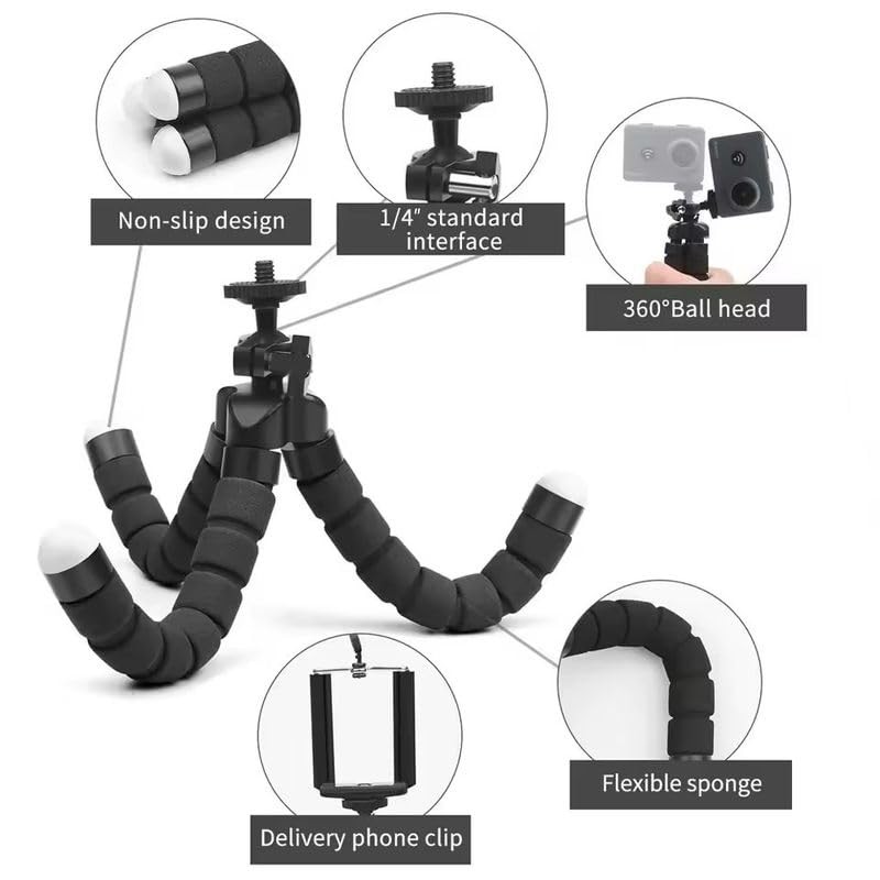 Audio Fan, Smartphone Tripod, Ultra Small, SLR, Twisting Tripod, Selfie,