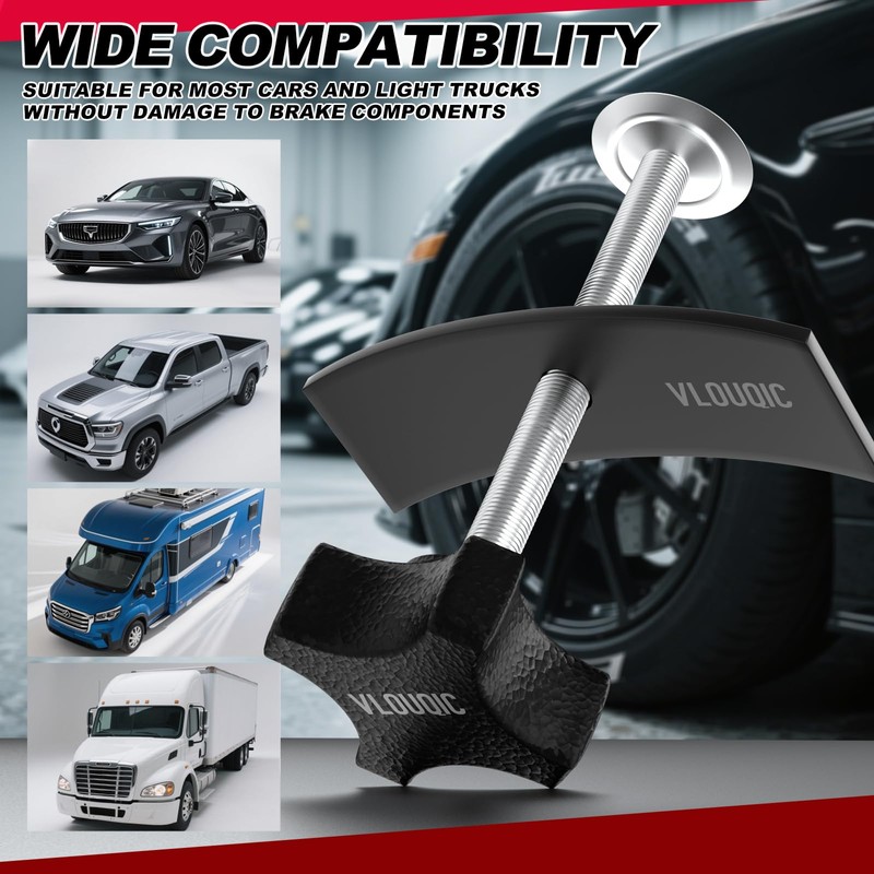 Brake Caliper Compression Tool, Heavy Duty Brake Pad Spreader Tool,