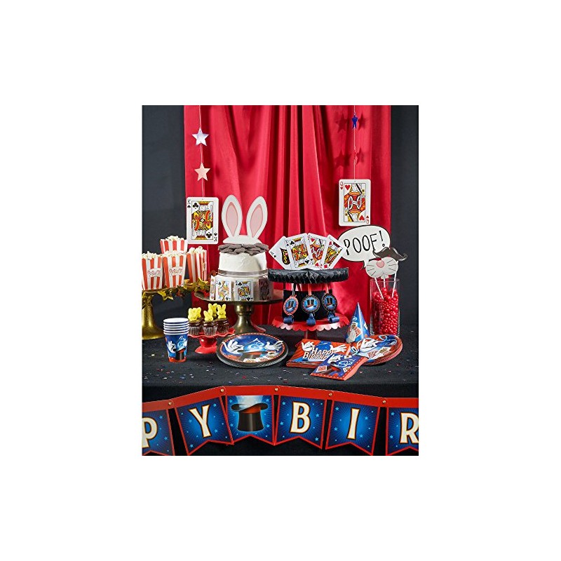 Creative Converting Plastic Tablecover, Magic Party