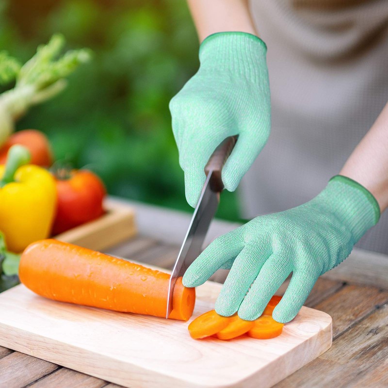 Evridwear Cut Resistant Gloves Food Grade Level 5 Kitchen Safety
